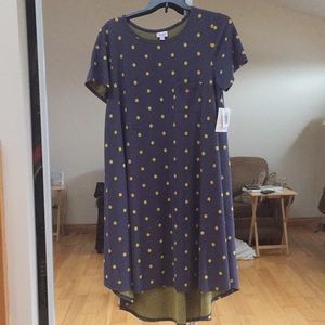 LuLa Roe Carly dress- XL.  NWT, smoke free home